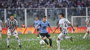 Gastón Benavídez (29), el lateral de Talleres protagonista de una jugada polémica que protestó todo Belgrano.