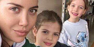 El polémico motivo por el que las hijas de Wanda Nara le pidieron no ver a Mauro Icardi cuando está con la China Suárez.