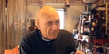 Héctor Pinamonti. Sacerdote. Denunciado por abuso sexual. (Captura de video)