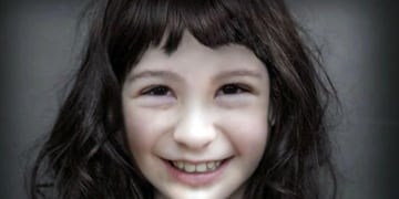 Brisa Pereyra: la proyección de cómo podría ser la niña a sus 11 años.