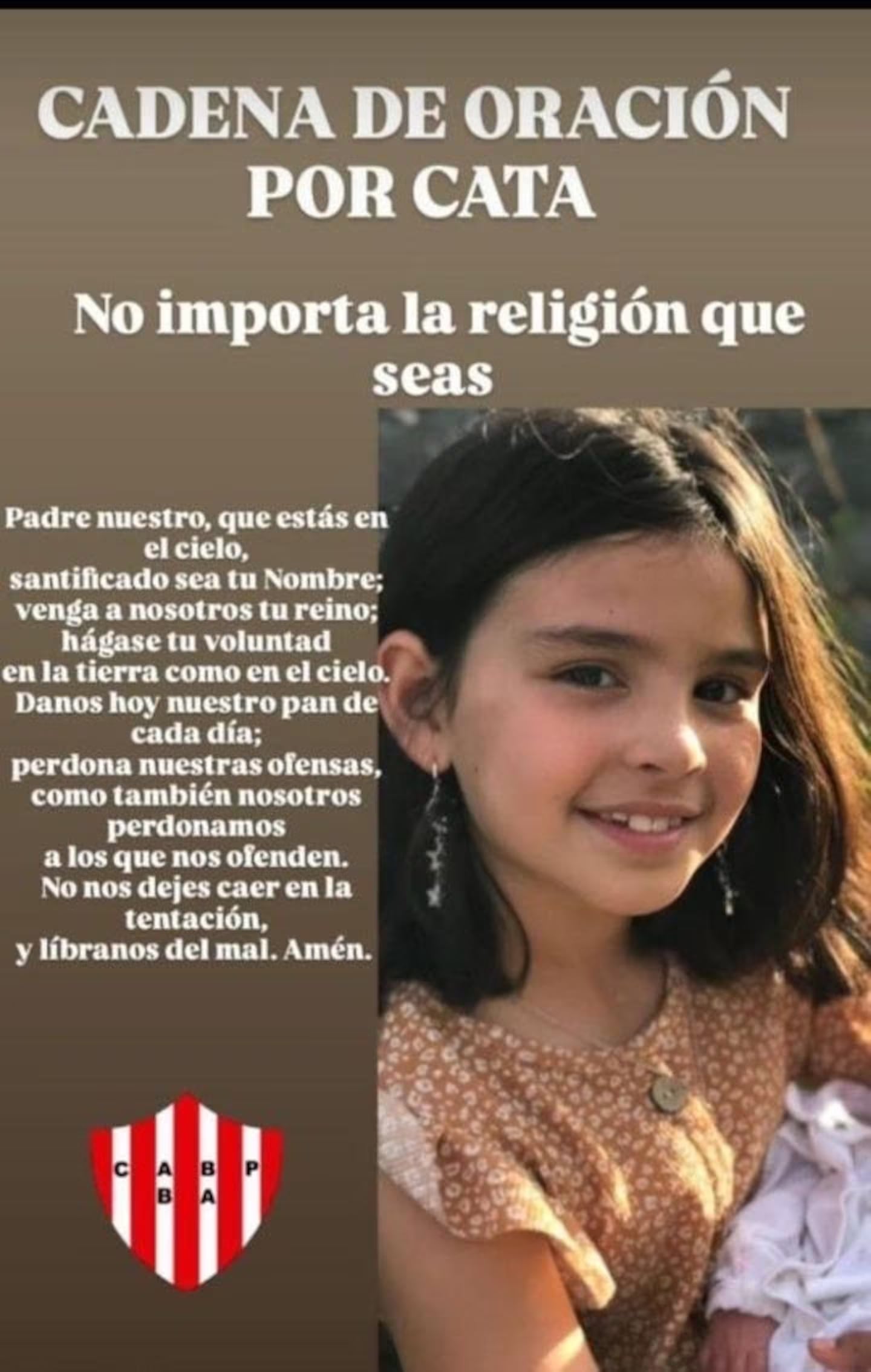 Cadena de oración por Catalina