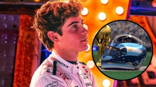 El homenaje de Colapinto a La Scaloneta