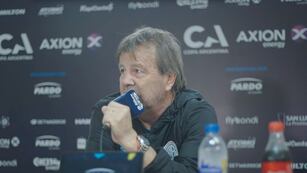 Ricardo Zielinski destacó el movimiento de la hinchada de Belgrano para alentar en San Luis.