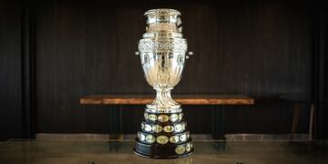 La Copa restaurada con todo el valor de su historia será levantada el 14 de julio de 2024 por la selección campeona de la Copa América. (Conmebol)