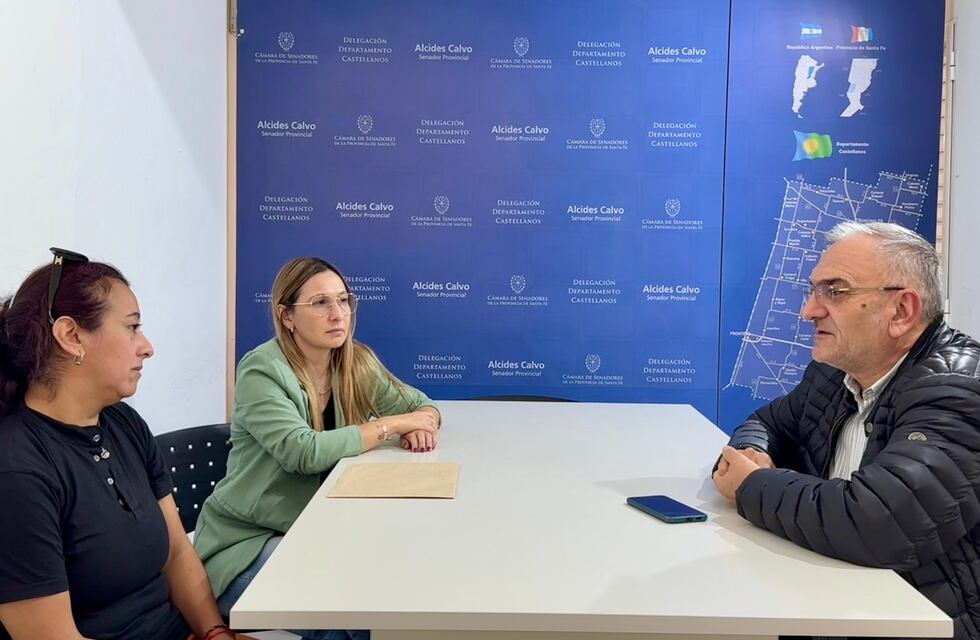 Alcides Calvo se reunió con la presidenta Comunal de Garibaldi