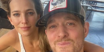 Luisana Lopilato y Michael Bublé (Foto de Instagram @michaelbuble).