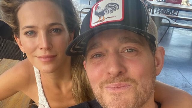 Luisana Lopilato y Michael Bublé (Foto de Instagram @michaelbuble).