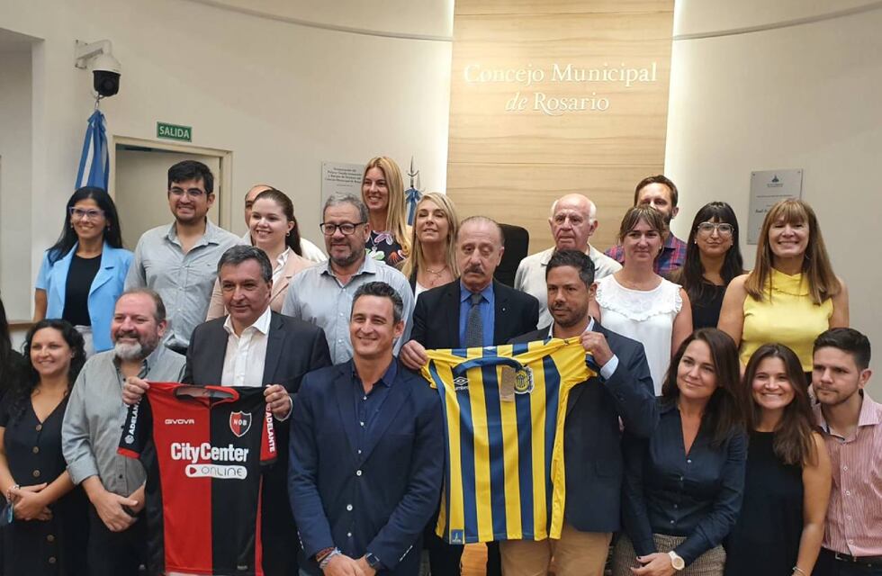 Clásico rosarino: se reunieron los presidentes de Rosario Central y Newell’s