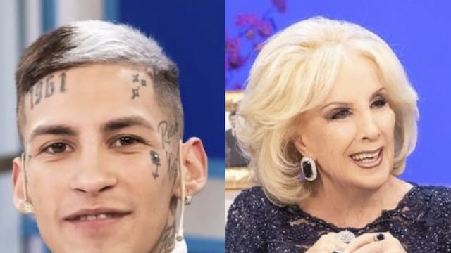 L-Gante habría contado su romance con Wanda en lo de Mirtha