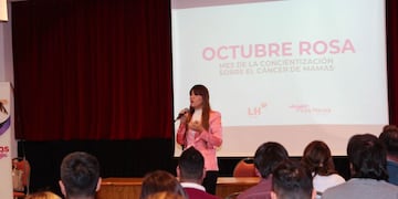 Octubre Rosa en Las Heras: Todo un mes para la mujer, prevención del cáncer de mama.