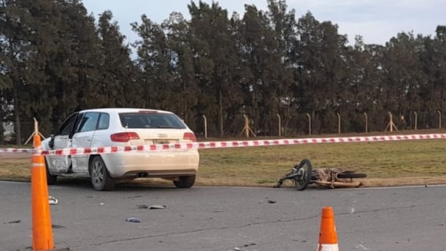 Accidente fatal en la ruta 229: un motociclista murió en el acceso a Pago Chico
