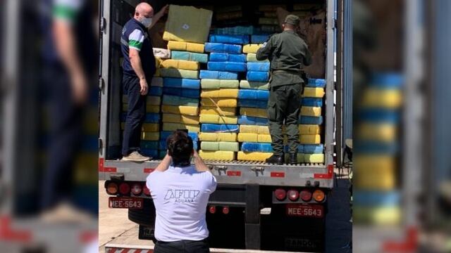 Decomisan un camión con ocho toneladas de marihuana en el ingreso a Misiones