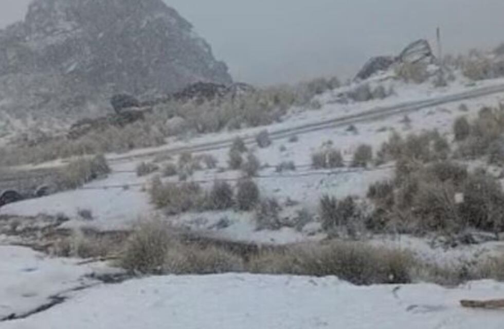 Nieve en Altas Cumbres y granizo en Punilla: qué dice el pronóstico para Córdoba