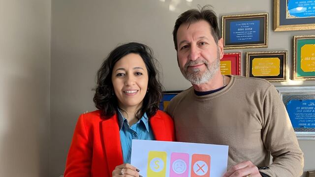 Diego López, director del Colegio "Blaise Pascal" y miembro de la Asociación Jujeña de Instituciones Educativas Privadas (Ajiep), se sumó a la campaña #APOSTARNOESUNJUEGO de la diputada Leila Chaher.