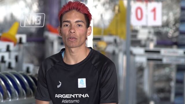 Bruno de Genaro, atleta de San Luis.