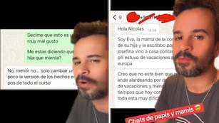 Una mamá del colegio le escribió para que le dijera a su hija que no contara que fueron a Europa de vacaciones