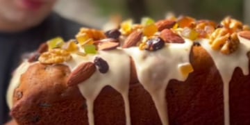 La receta de un budín inglés.