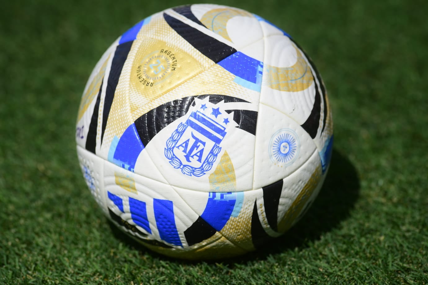 Pelota de fútbol argentino para la Liga Profesional. (José Gabriel Hernández / La Voz)