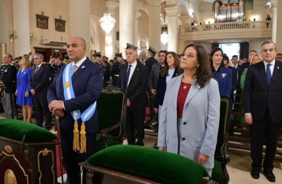 Manzur y Jaldo participaron en el Solemne Tedeum por el 25 de Mayo