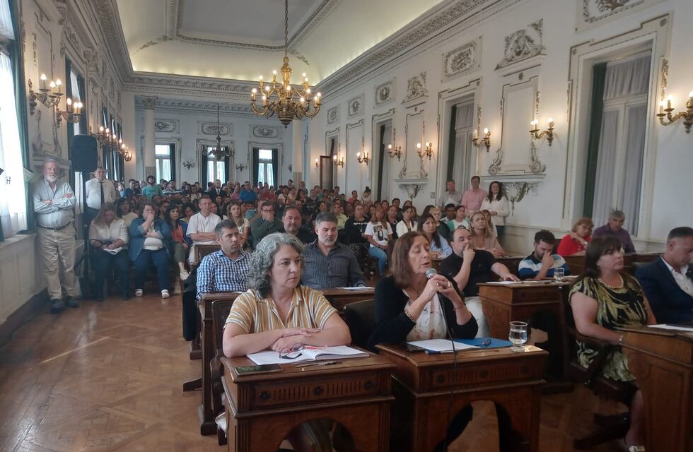 Tres Arroyos Presupuesto 2024: exposición del bloque de concejales de Unión por la Patria