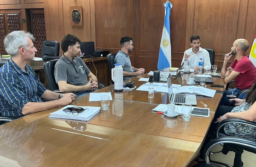 Leonardo Viotti mantuvo una reunión con referentes de distintas áreas de su gestión