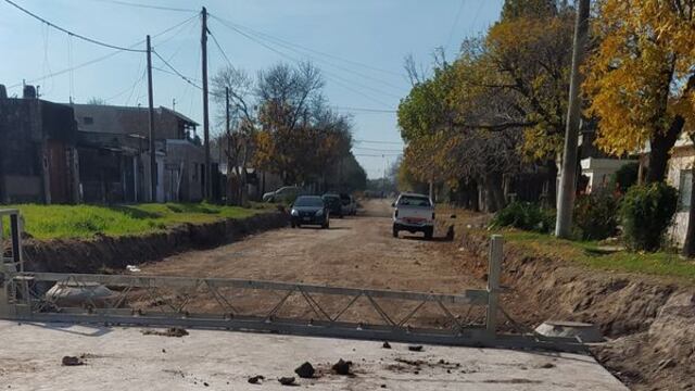 Barrio Campo de Mayo: llama la atención la cantidad de tierra extraída (Facebook Movimiento Participativo Parez)