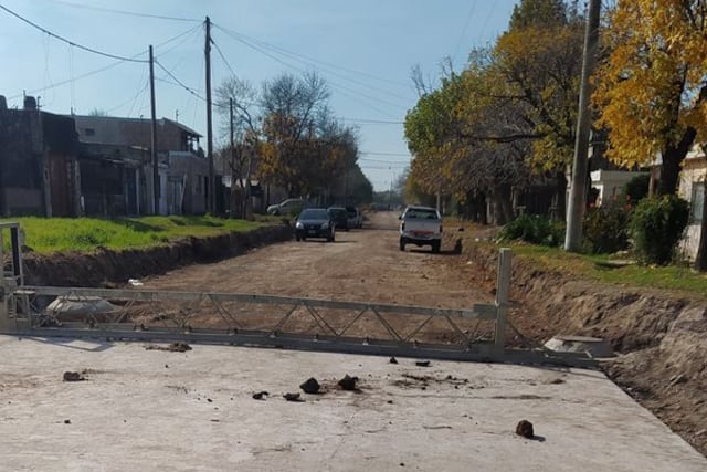 Barrio Campo de Mayo: llama la atención la cantidad de tierra extraída (Facebook Movimiento Participativo Parez)