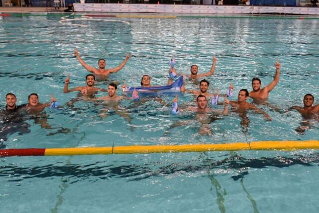De oro. El seleccionado nacional masculino de waterpolo consiguió la medalla de oro de forma invicta. (Prensa Campeonato Sudamericano de Deportes Acuáticos)