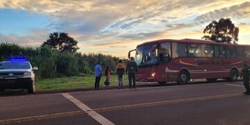 San Antonio: detuvieron a un pasajero que viajaba con cocaína adosada al cuerpo.