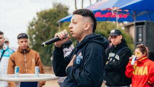 Mecha, vigente campeón y finalista de la competencia internacional. (Gentileza Prensa Red Bull)