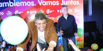 Eduardo "el Gato" Romero se insertó en la política, impulsado por el entonces presidente Mauricio Macri (La Voz/Archivo).