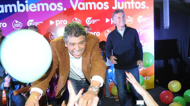 Eduardo "el Gato" Romero se insertó en la política, impulsado por el entonces presidente Mauricio Macri (La Voz/Archivo).
