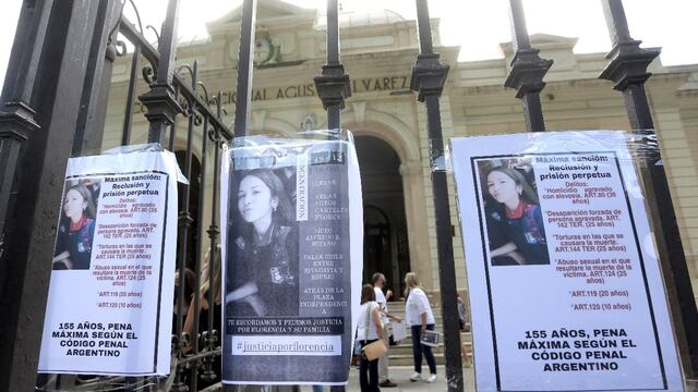 Justicia por Florencia: la convocatoria se realizó en el Liceo Alfredo Bufano.