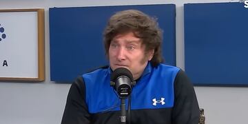 Javier Milei picantísimo contra los diversos sectores que lo criticaron en los últimos días. Foto: Los Andes