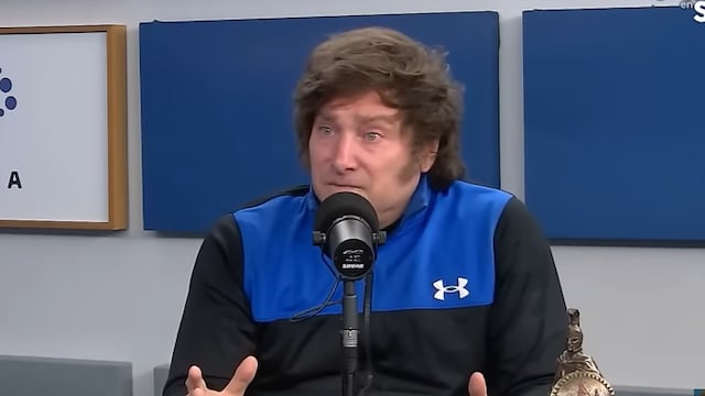 Javier Milei picantísimo contra los diversos sectores que lo criticaron en los últimos días. Foto: Los Andes