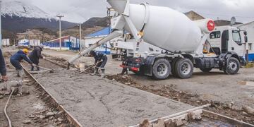 Ushuaia: continúan los trabajos en la bicisenda