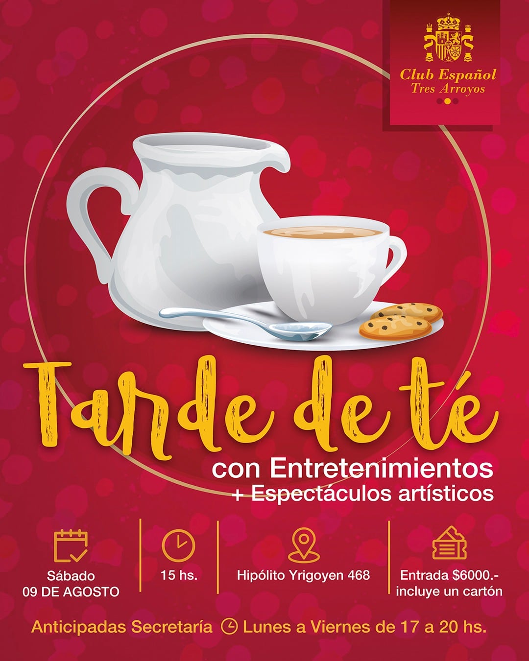 Tarde de Té en el Club Español