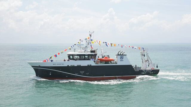 La embarcación llegó este miércoles al mediodía al puerto de Mar del Plata