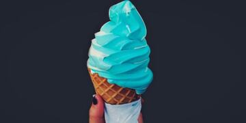 Helado crema del cielo