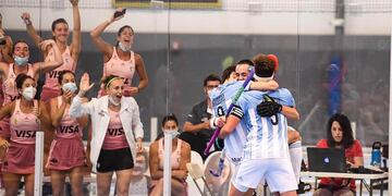 Hockey pista: gloria argentina en el norte de América con protagonistas fueguinos