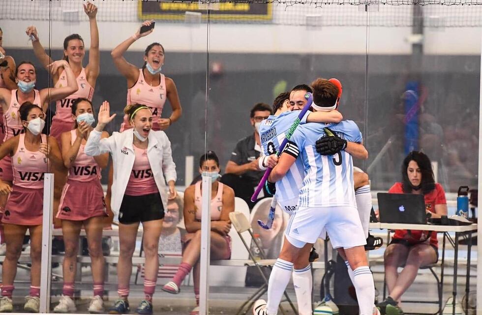 Hockey pista: gloria argentina en el norte de América con protagonistas fueguinos