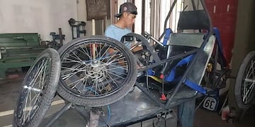 Este año el auto eléctrico de los estudiantes de San Pedro de Jujuy llevará el número 36 en la competencia nacional Desafío Eco YPF 2022.