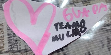 Posteo de Santi, el primito de Guadalupe Lucero. "Guada te amo mucho"