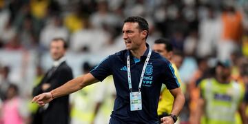 Scaloni deslizó que hay jugadores que pueden ser baja en la selección (AFA)