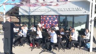La Banda Municipal tocó en "La Estación"