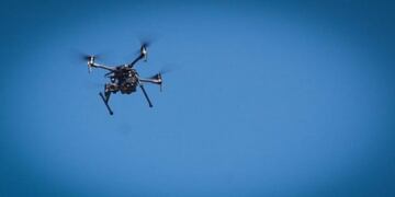 La prueba piloto con el dron de Seguridad se realizó en San Rafael y Alvear.