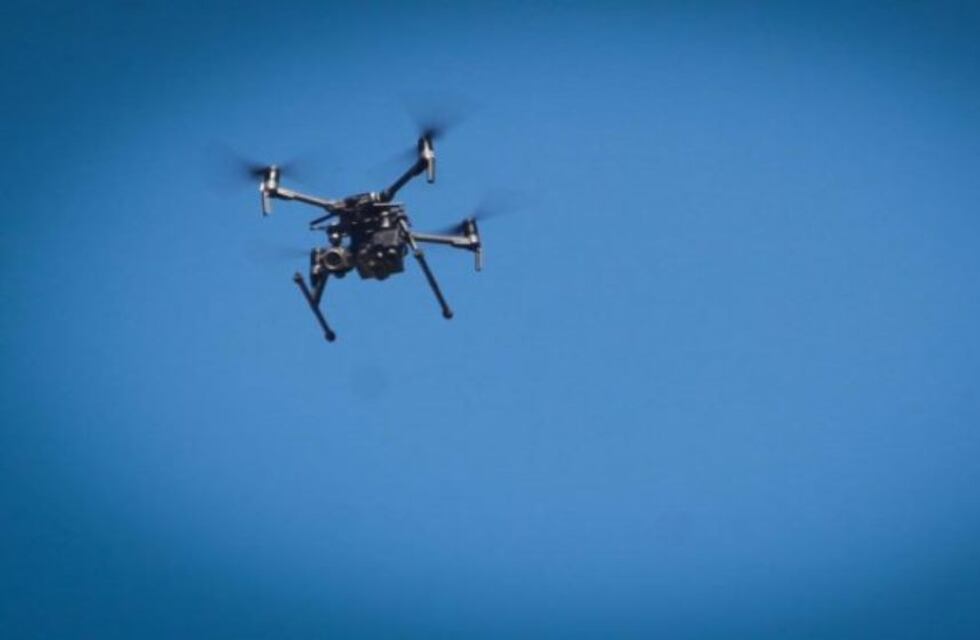 El dron del Ministerio de Seguridad ya patrulla los cielos sureños