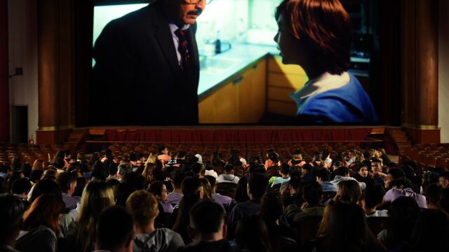 Más de 1100 alumnos vieron "Argentina 1985" en el Cime Belgrano