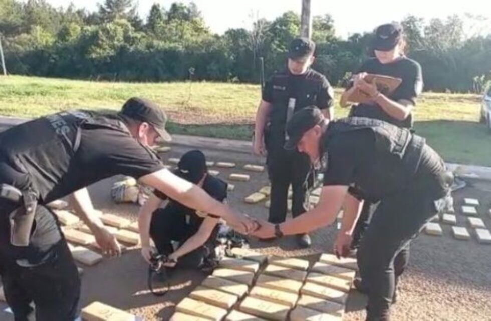 Más de 400 kilos de marihuana fueron incautadas en San Ignacio