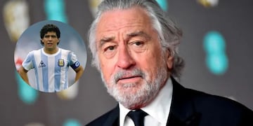 El sorpresivo video de Robert De Niro besando una estatua de Maradona en Nápoles.